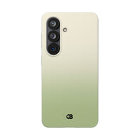 Green Lite Phone Case for Samsung - Bone Sage Fade
