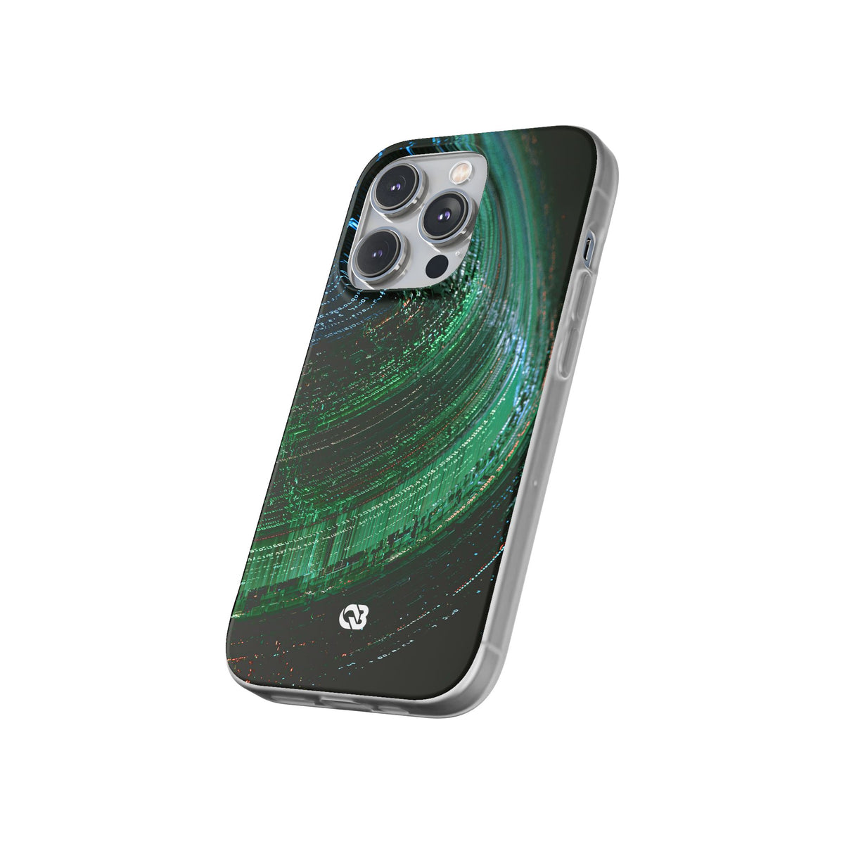 Orbital Data Stream · Lite Phone Case for iPhone ·  Green
