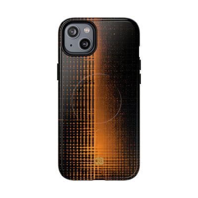 Amber Frequency · Tough 2.0 Magnetic Phone Case for iPhone · Orange