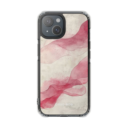 Crimson Ribbons iPhone 15 Case - Impact