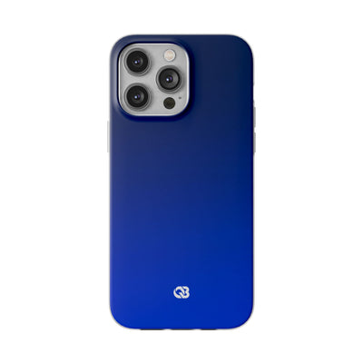 Blue Lite Phone Case for iPhone - Cobalt Depth Shift