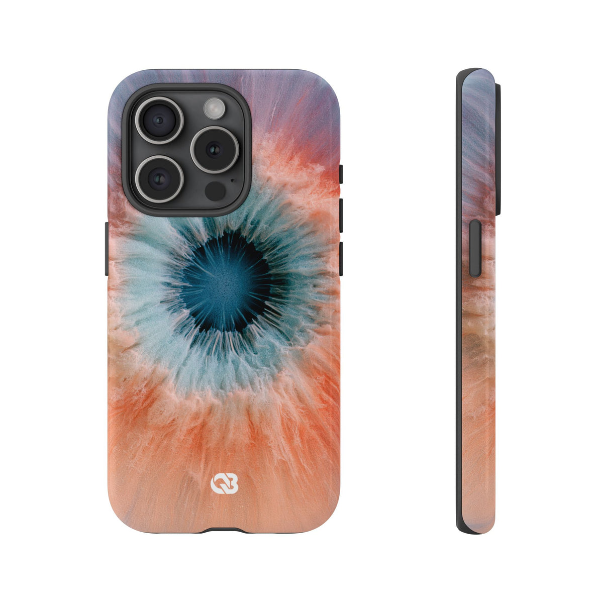 Radiant Aura Core · Tough Phone Case for iPhone · Orange