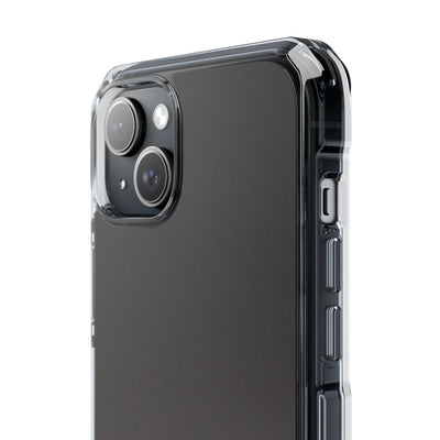 Obsidian Fade · Clear Impact Magnetic Phone Case for iPhone ·  Black