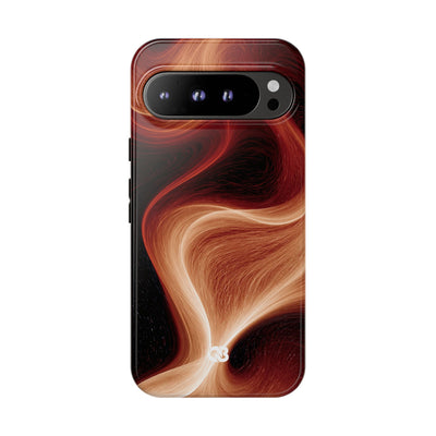 Solar Ember Flow · Tough Phone Case for Pixel ·  Orange