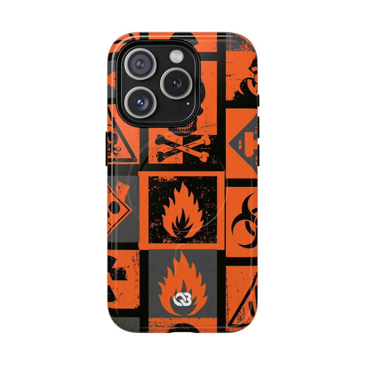 Urban Hazard · Tough 2.0 Magnetic Phone Case for iPhone · Orange