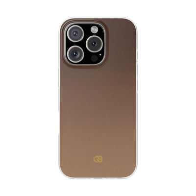 Brown Lite Phone Case for iPhone - Smoked Caramel Fade