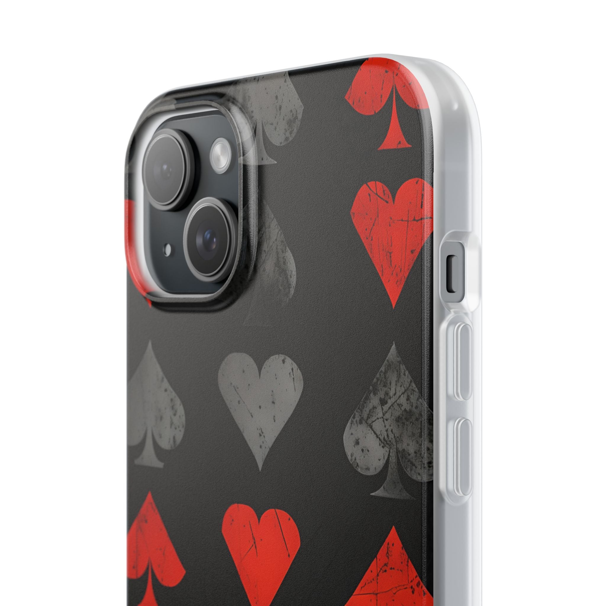 Crimson Ash Suits · Soft Custodia per iPhone