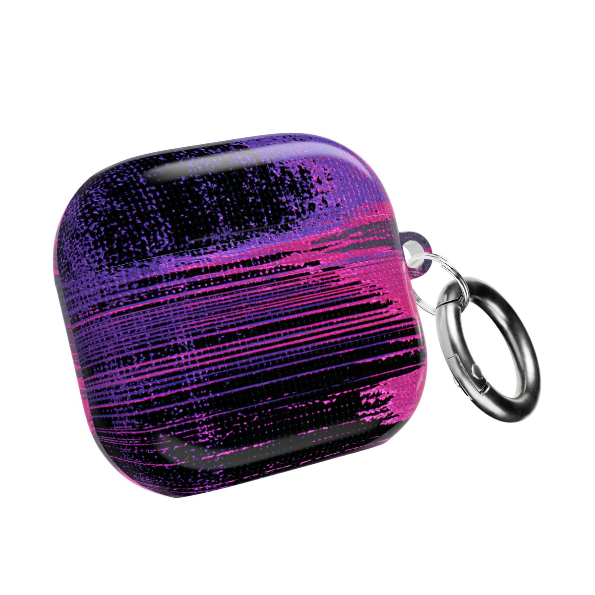 Neon Signal Shift · Hard Case for AirPods & AirPods Pro · Purple