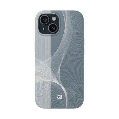 Slate Contour Drift · Lite Phone Case for iPhone ·  Grey