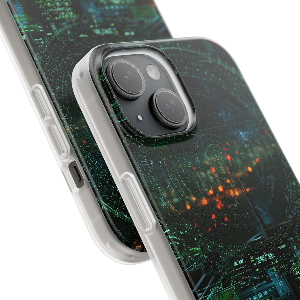 Tactical Avionics HUD · Lite Phone Case for iPhone ·  Green