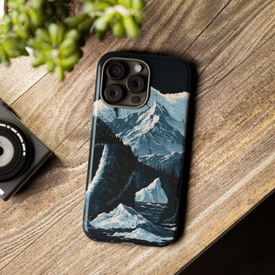 Nordic Arctic Bear · Tough Phone Case for iPhone · Black