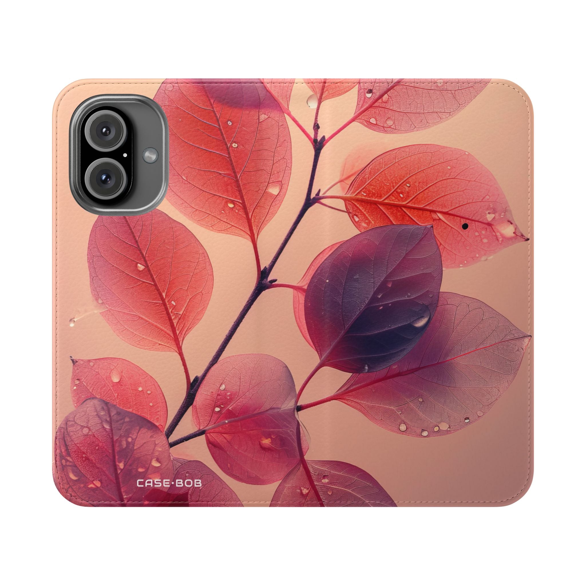 Translucent Leaves - iPhone 16 Case - Portemonnee