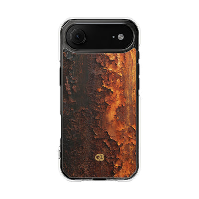 Orange Impact MagSafe Phone Case for iPhone - Oxidized Iron Crust