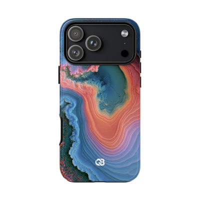 Luminous Resonance · Tough Phone Case for iPhone · Blue