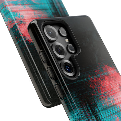 Digital Signal Drift · Tough Phone Case for Samsung · Black