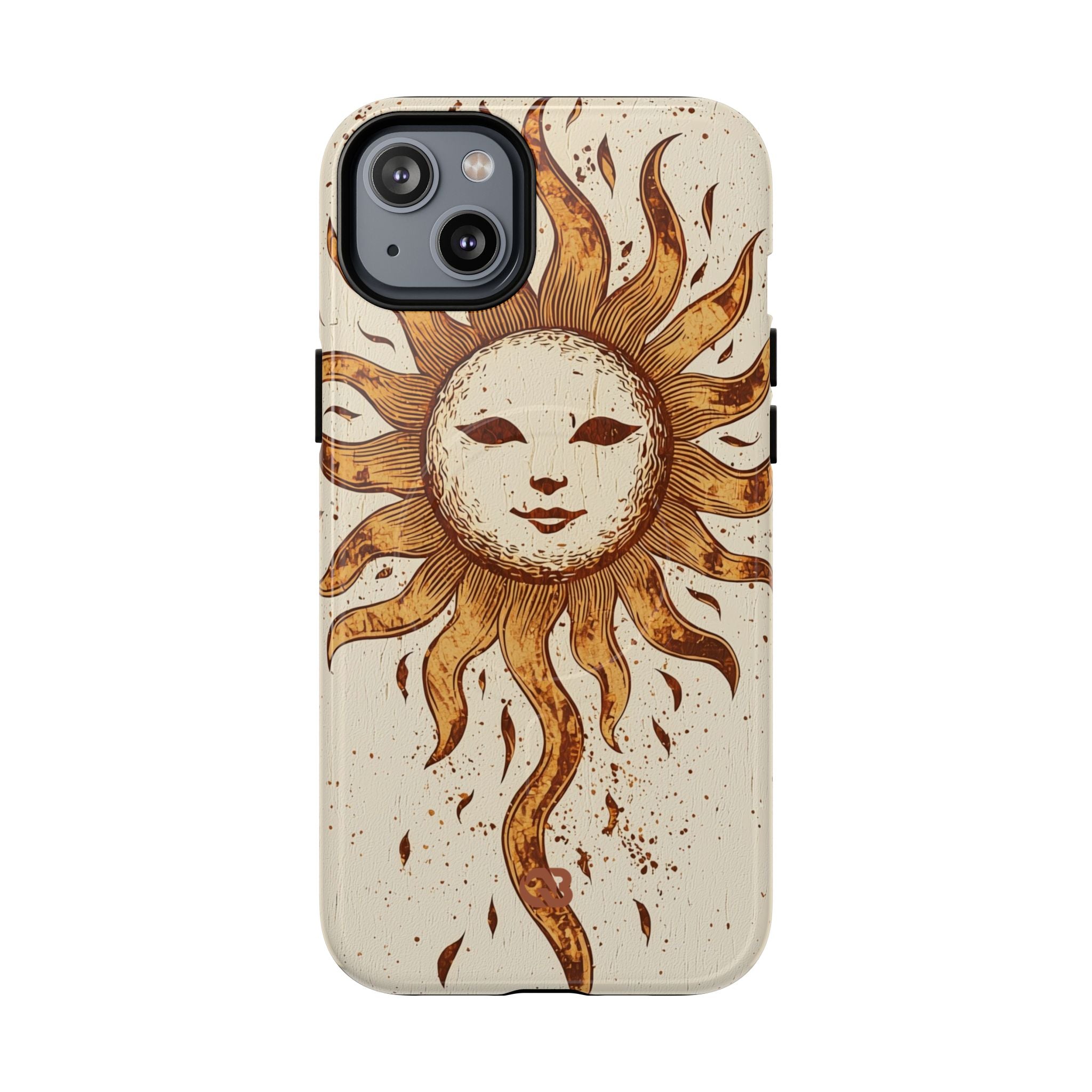 Rustic Solar Mask · Tough+ Phone Case for iPhone · Magsafe