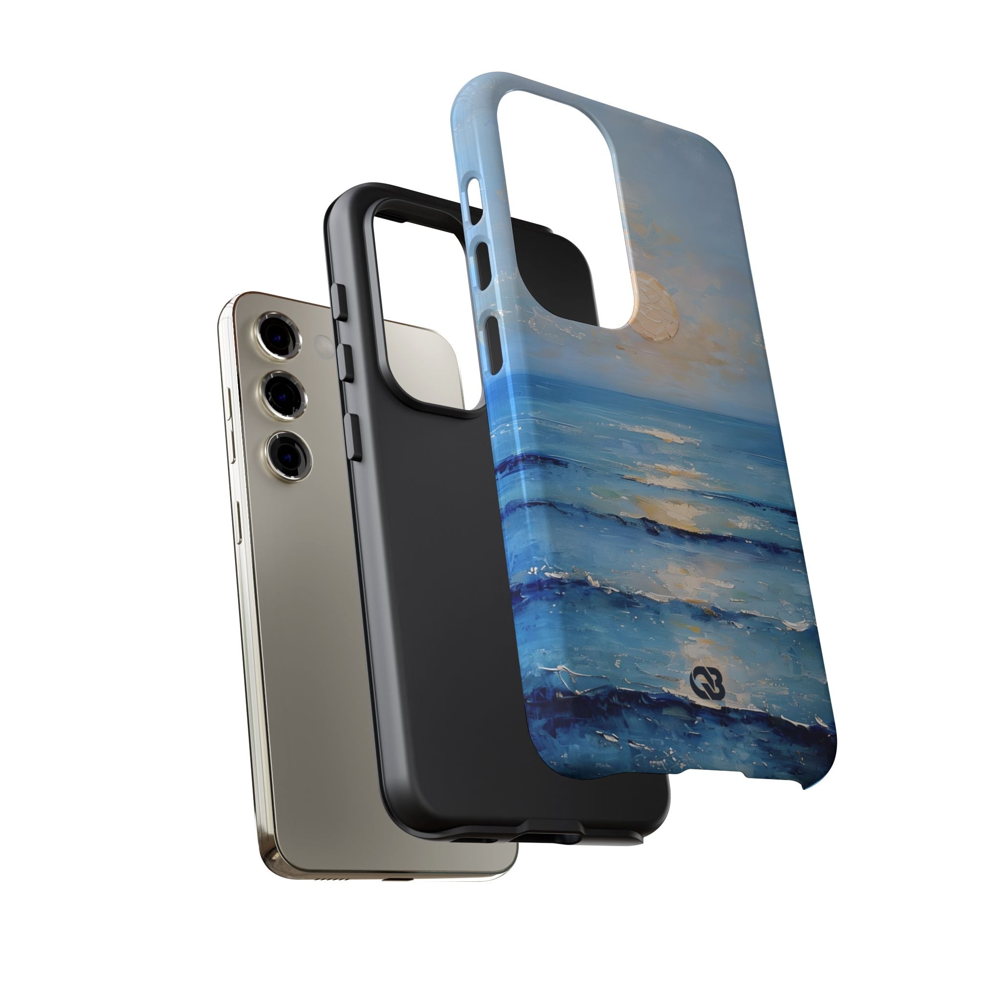 Cerulean Shoreline Sun · Tough Coque de téléphone pour Samsung