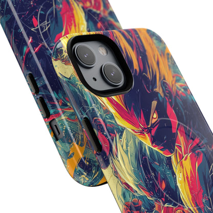 Keltainen Fury iPhone 14 Plus -kotelo - Tough+