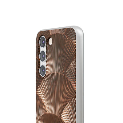 Rose Gilded Fan · Lite Phone Case for Samsung · Gold