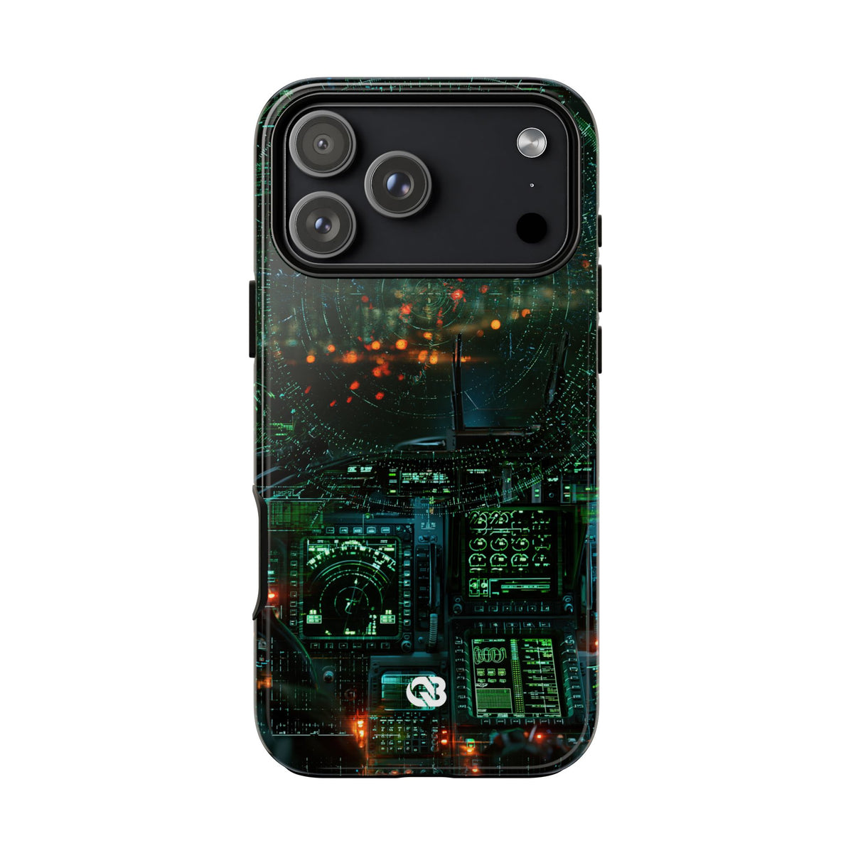 Tactical Avionics HUD · Tough Phone Case for iPhone · Green