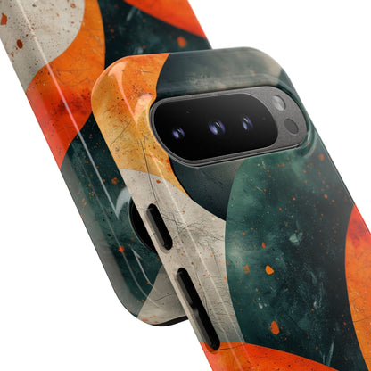 Crimson Wave Google Pixel 9 Pro Case - Tough