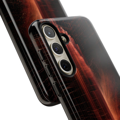Luminous Monolith · Tough Phone Case for Samsung · Black