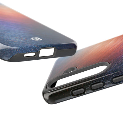 Radiant Energy Stream · Tough Phone Case for Samsung · Blue