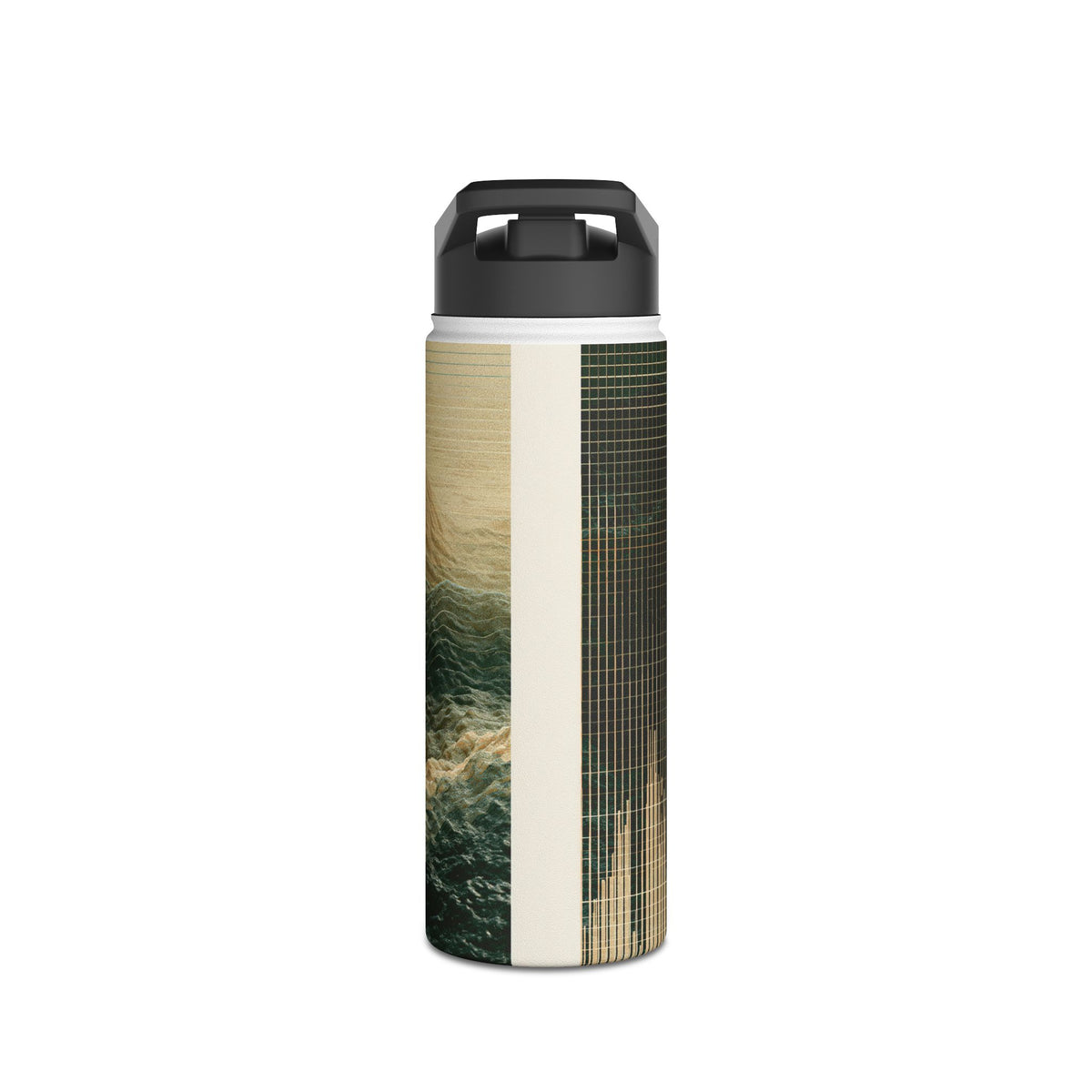 Orbital Topography · Insulated Water Bottle · Green