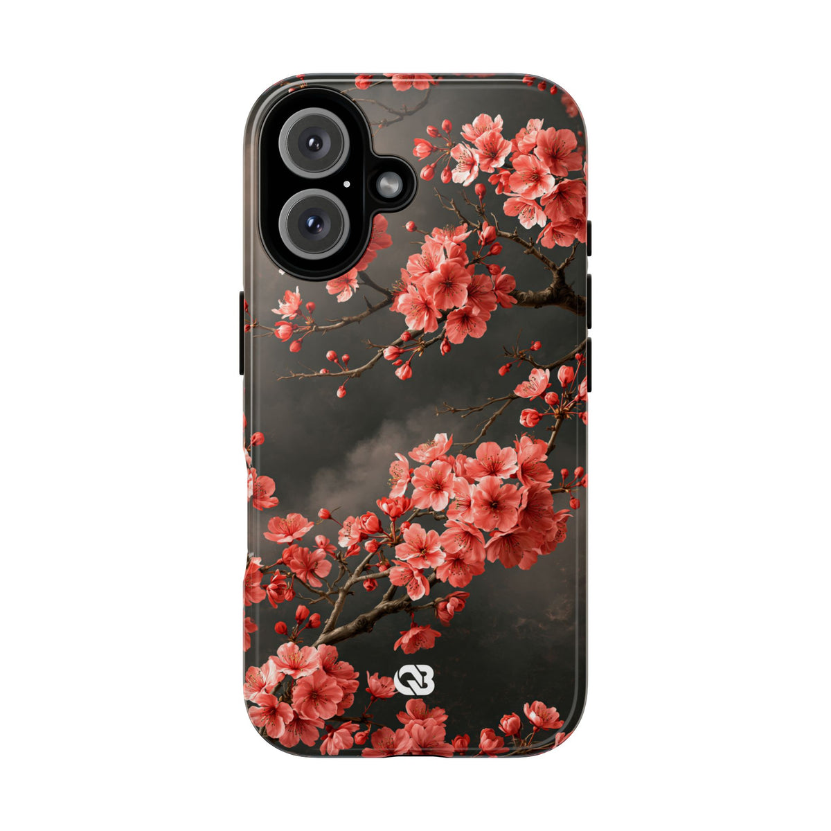 Dark Sakura Nocturne · Tough Phone Case for iPhone · Black
