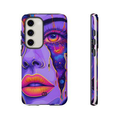 Violet Cosmic Gaze · Tough Custodia per Samsung