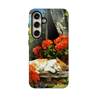 Sleeping Ginger Bloom · Tough Mobilskal för Samsung