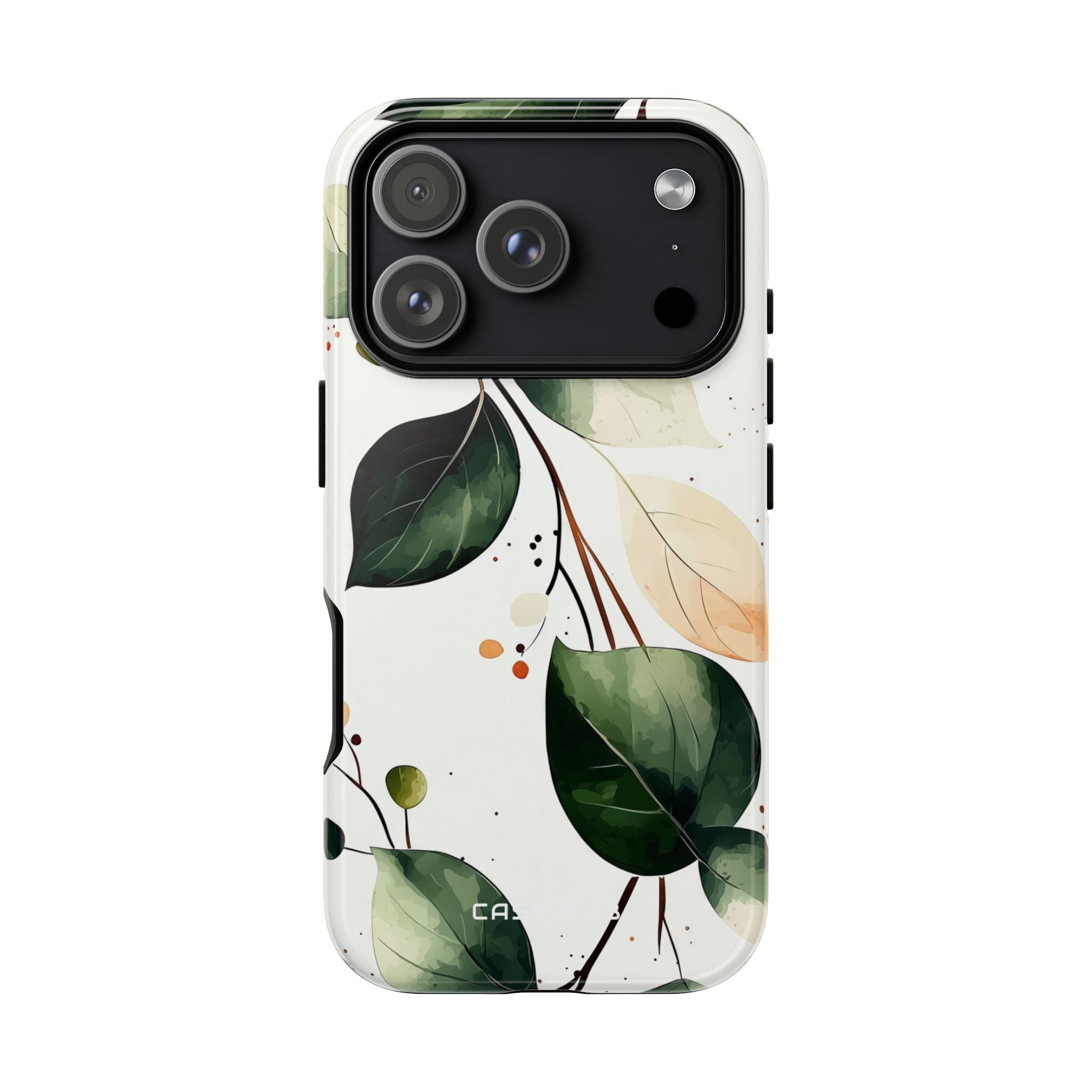 Greenberry Branch iPhone 17 Pro Case - Tough