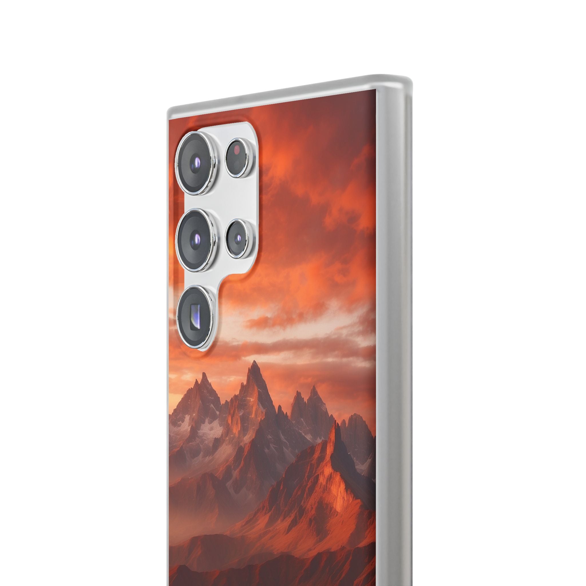 Jagged Glow Samsung S23 Ultra Case - Soft