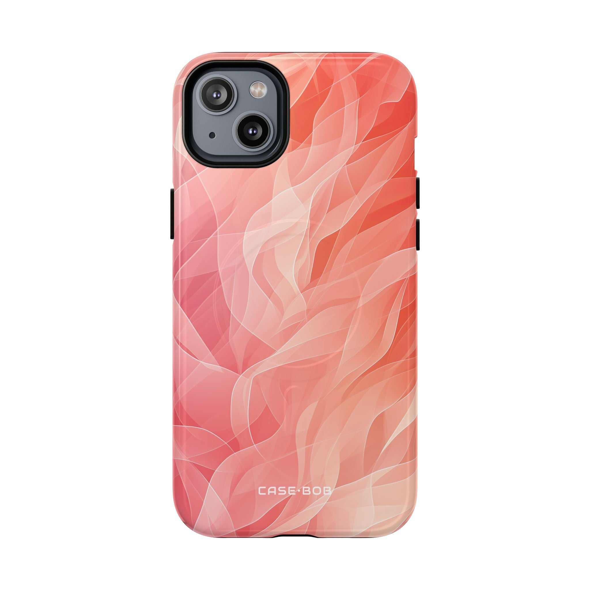 Peach Wave Drift iPhone 14 Plus Case - Tough+