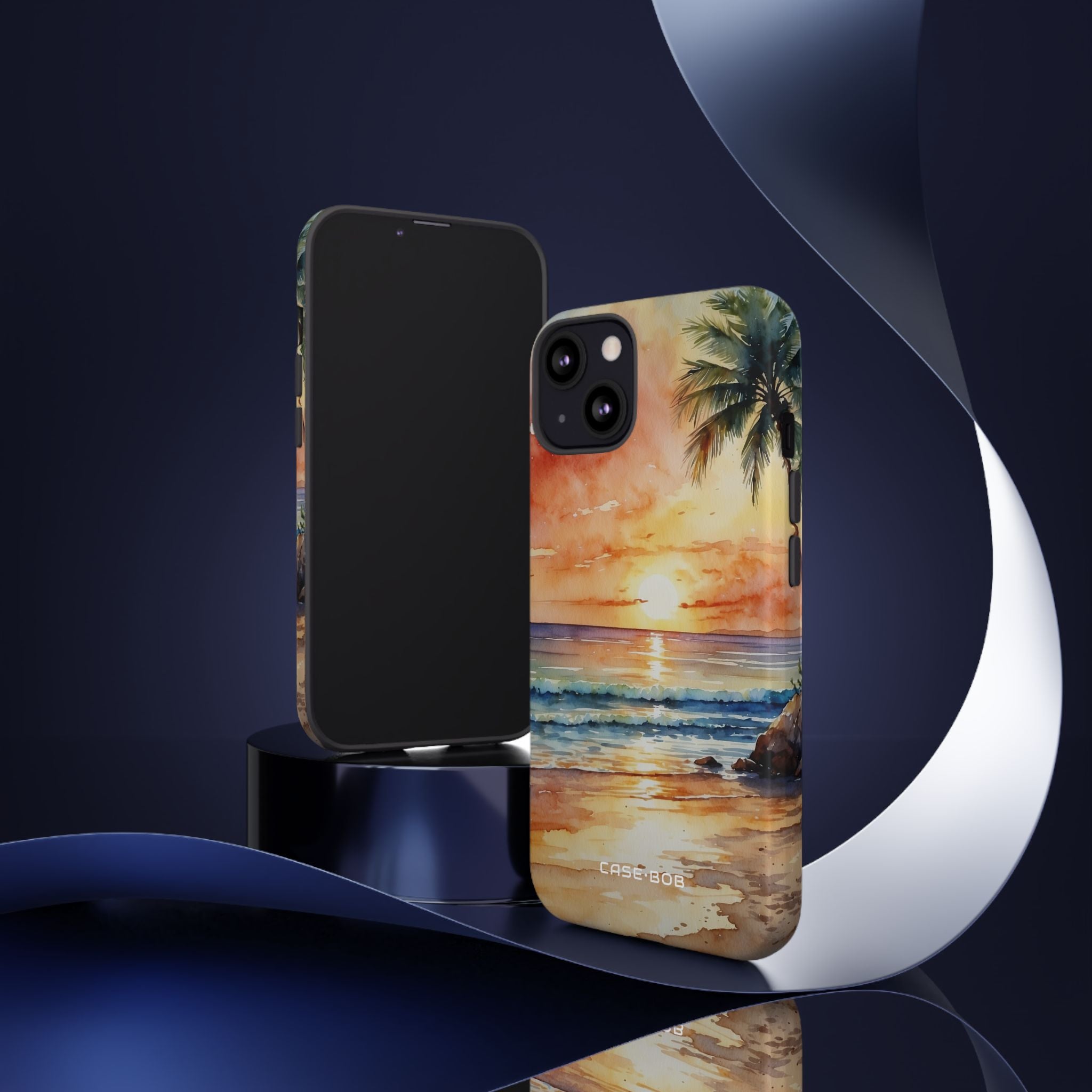 Sunset Palm iPhone 13 Case - Tough