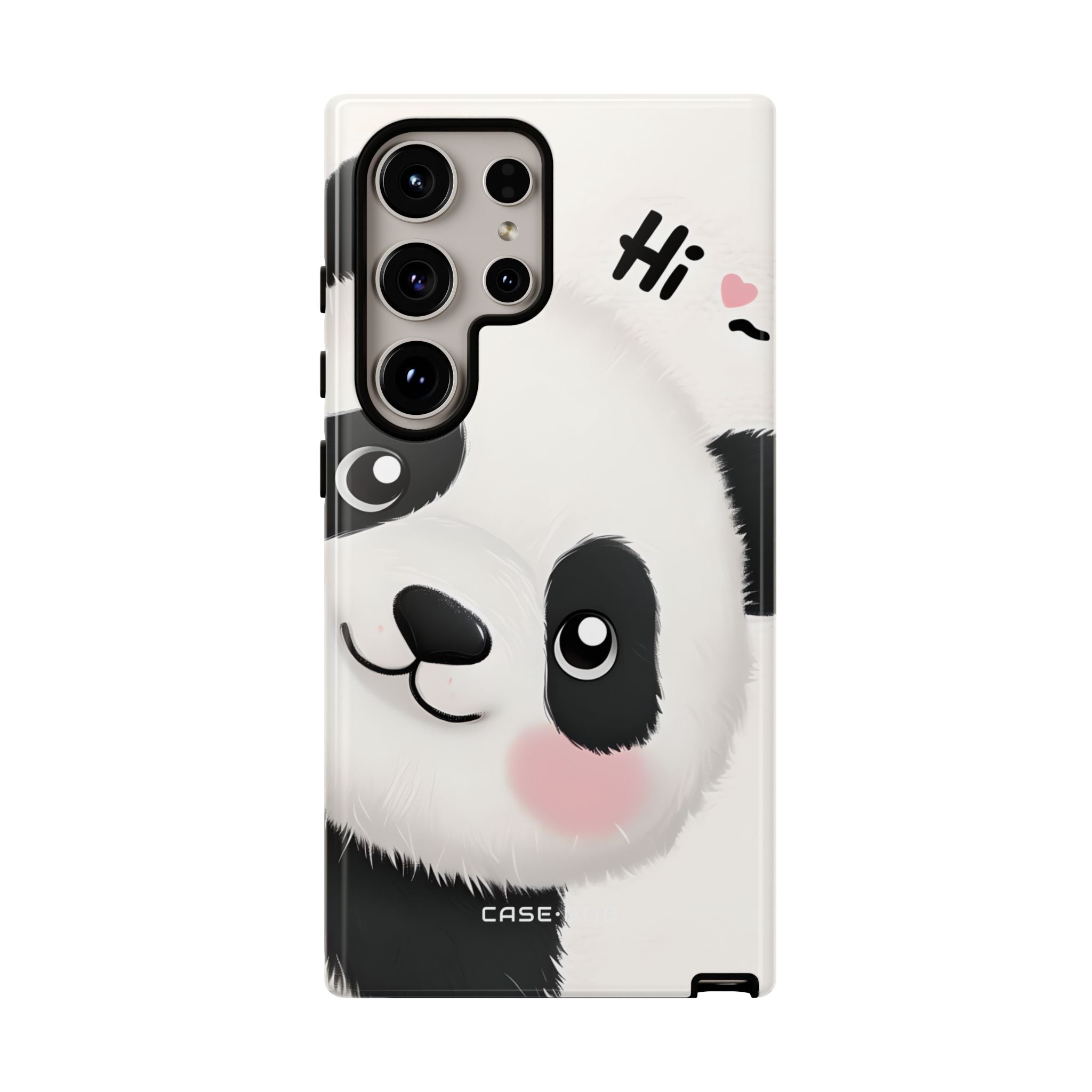 Panda Glow Samsung S24 Ultra Case - Tough