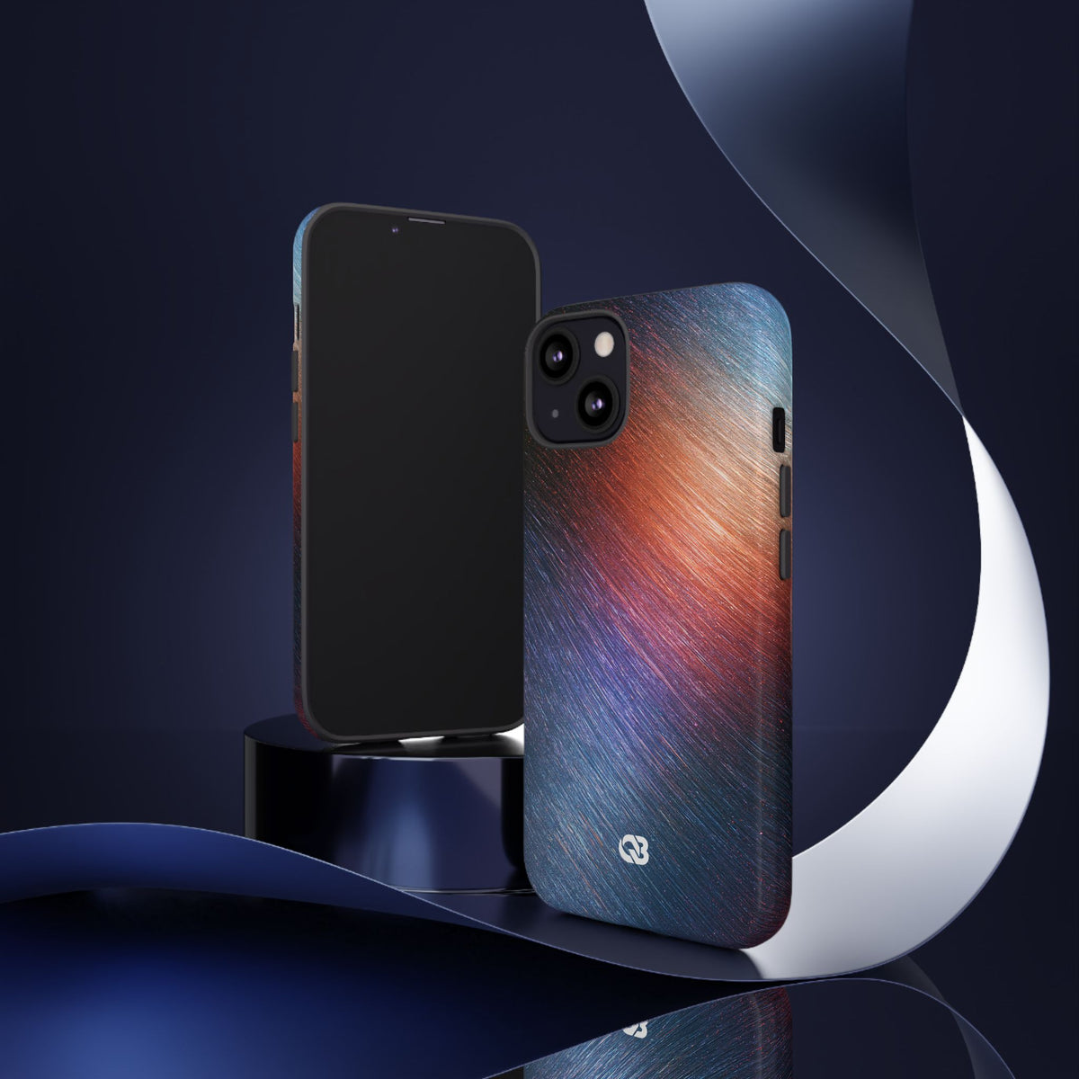 Radiant Energy Stream · Tough Phone Case for iPhone · Blue