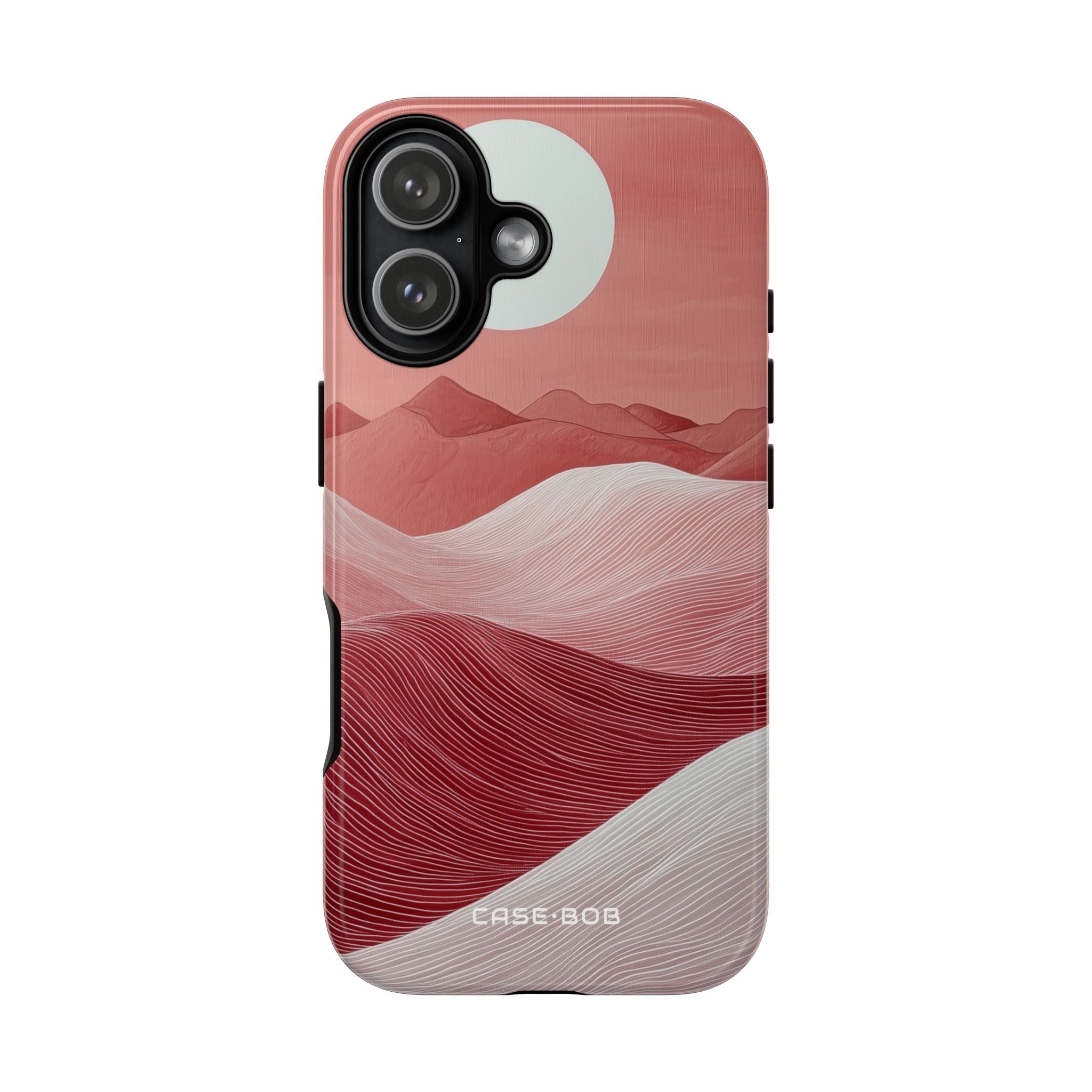 White Orb Dunes iPhone 17 Case - Tough - CASE•BOB