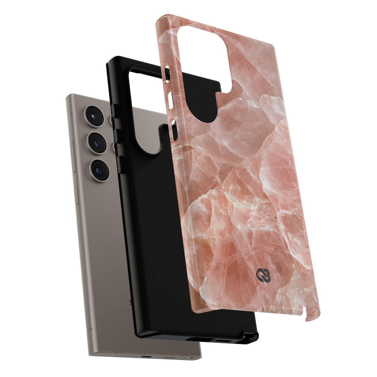 Rose Quartz Facet · Tough Phone Case for Samsung · Pink