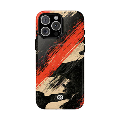 Urban Slash Camo · Tough 2.0 Magnetic Phone Case for iPhone · Black