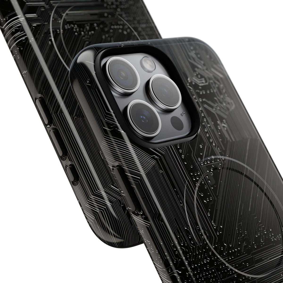 Obsidian Circuitry · Tough 2.0 Magnetic Phone Case for iPhone · Black