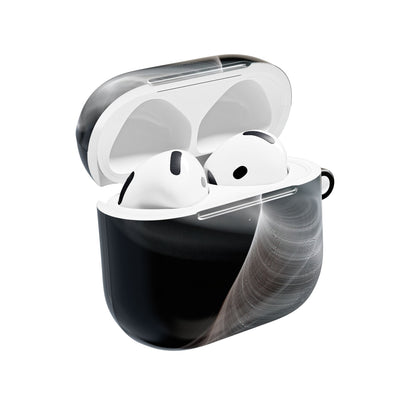 Luminous Vortex · Hard Case for AirPods & AirPods Pro · Black