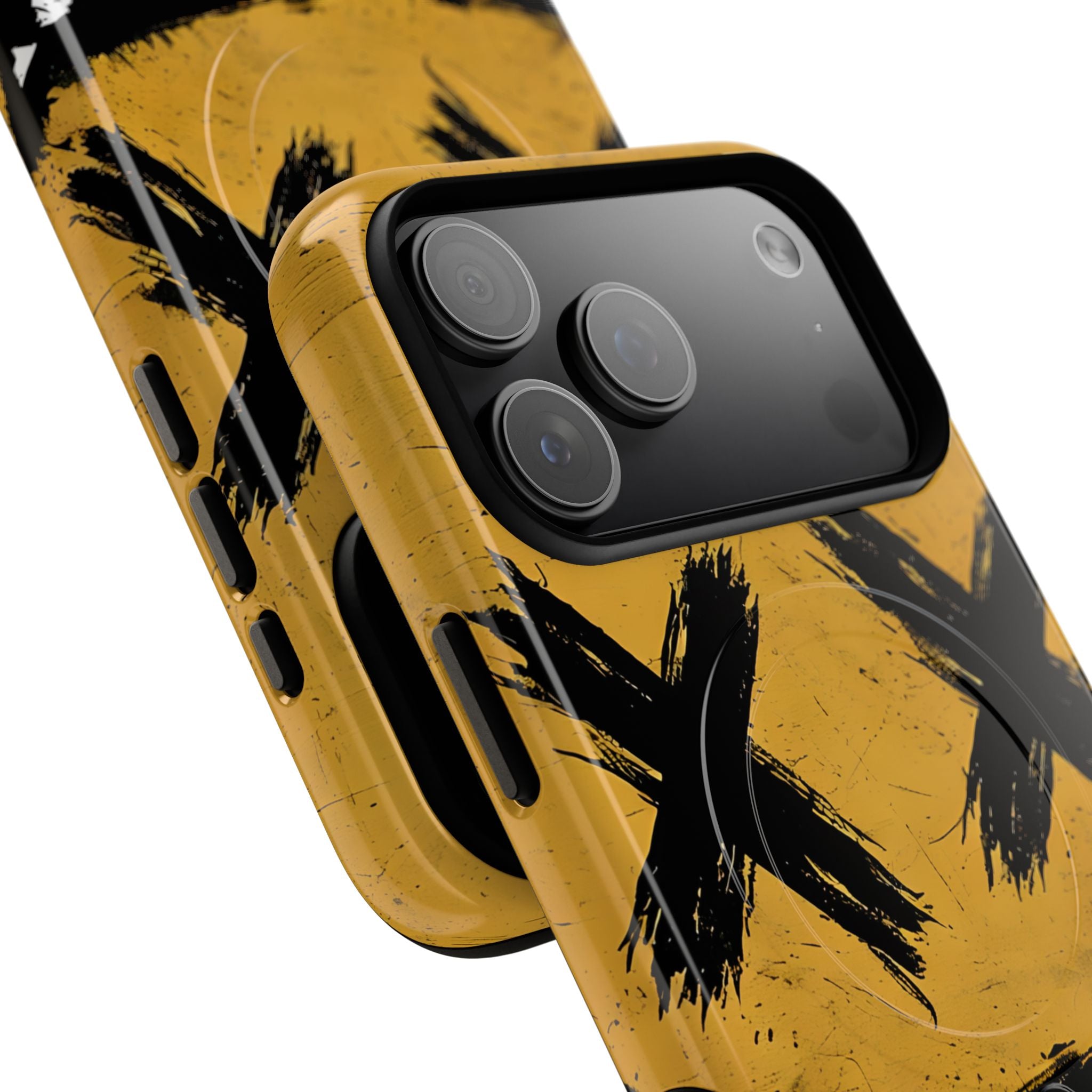 Jagged Smile Yellow iPhone 17 Pro Max Case - Tough+ - CASE•BOB