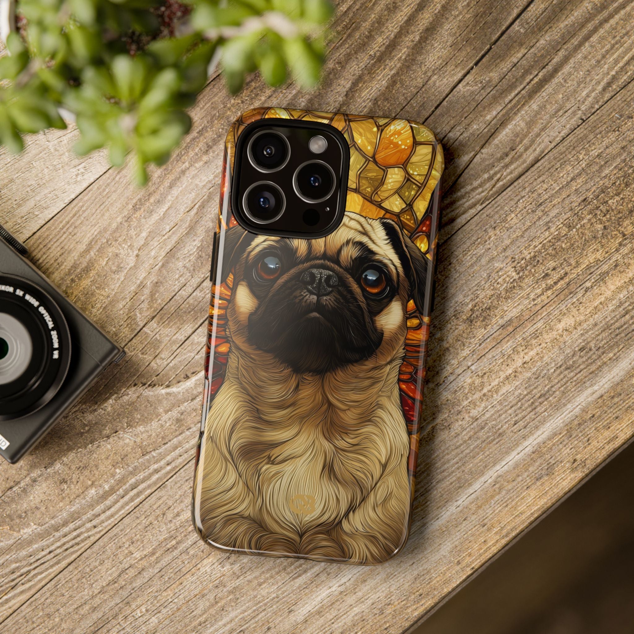 Amber Pug Divinity · Tough Phone Case for iPhone