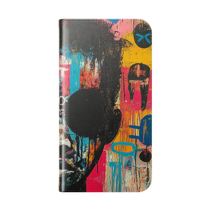 Black Orb Face - iPhone 16 Plus Case - Wallet