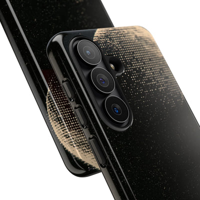 Lunar Metropolis Nocturne · Tough Phone Case for Samsung · Black