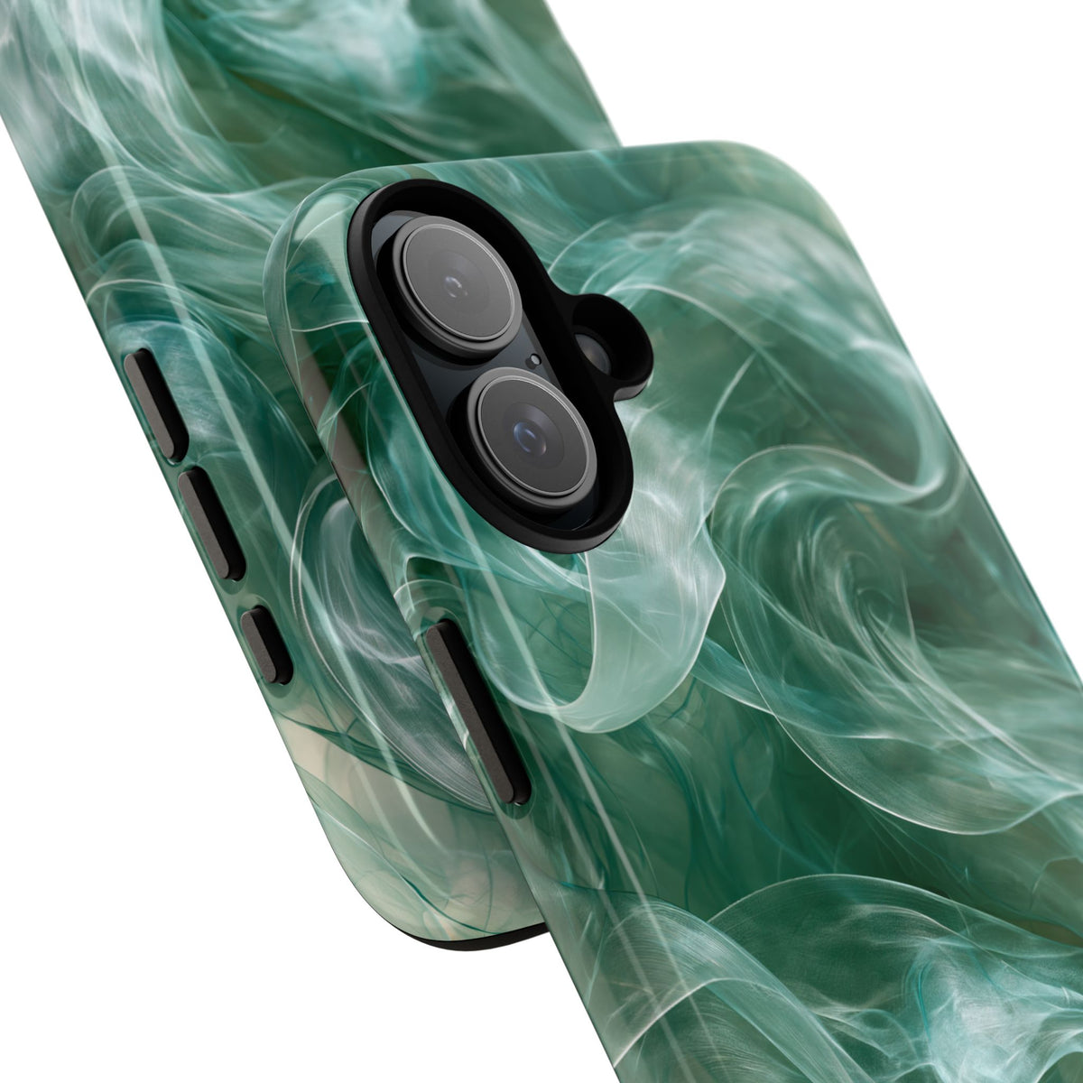 Translucent Aqua Flow · Tough Phone Case for iPhone · Teal