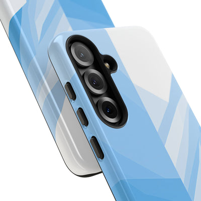 Blue Tough Phone Case for Samsung - Arctic Glacial Ridge