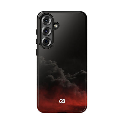 Crimson Fog Void · Tough Phone Case for Samsung · Black