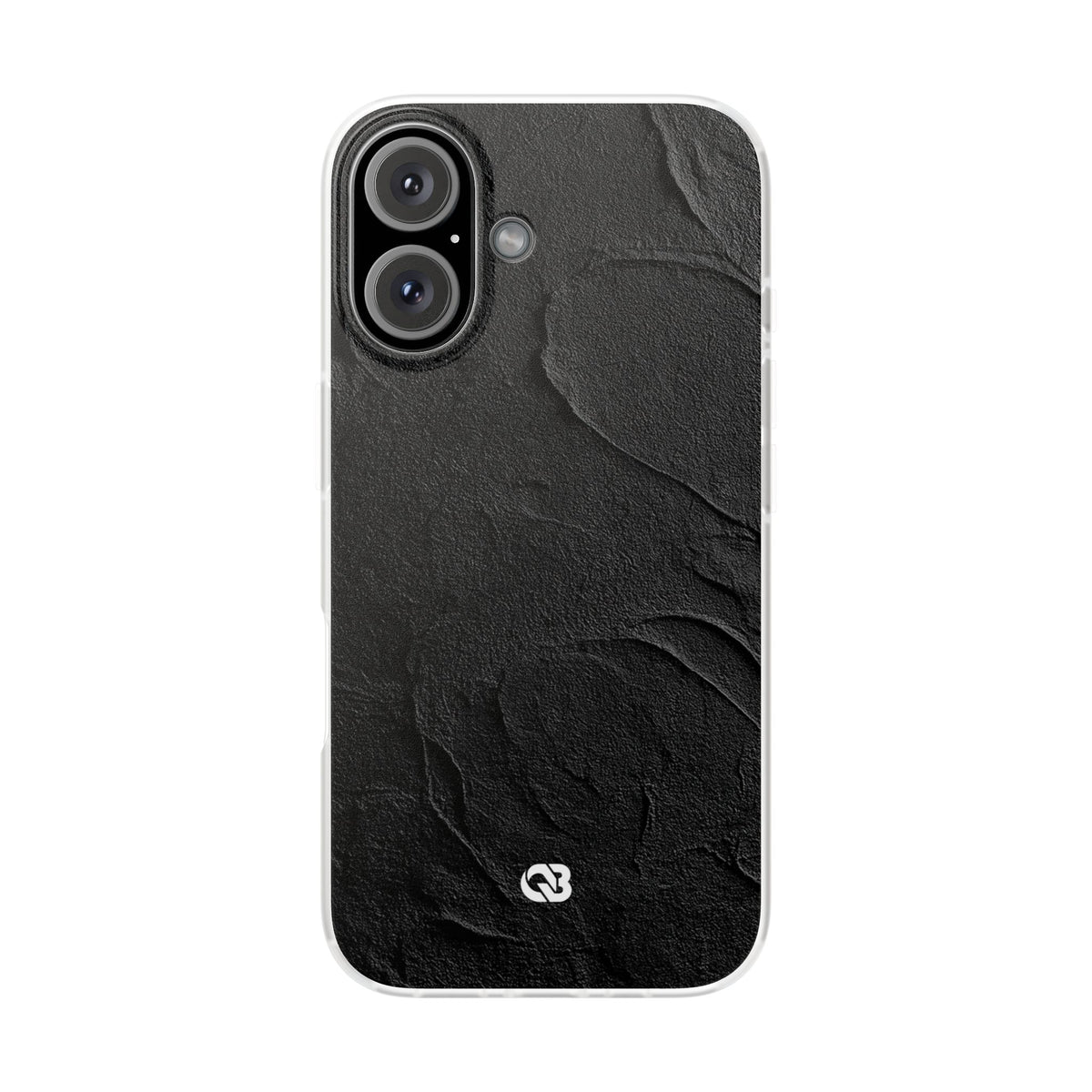 Obsidian Stucco Relief · Lite Phone Case for iPhone ·  Black
